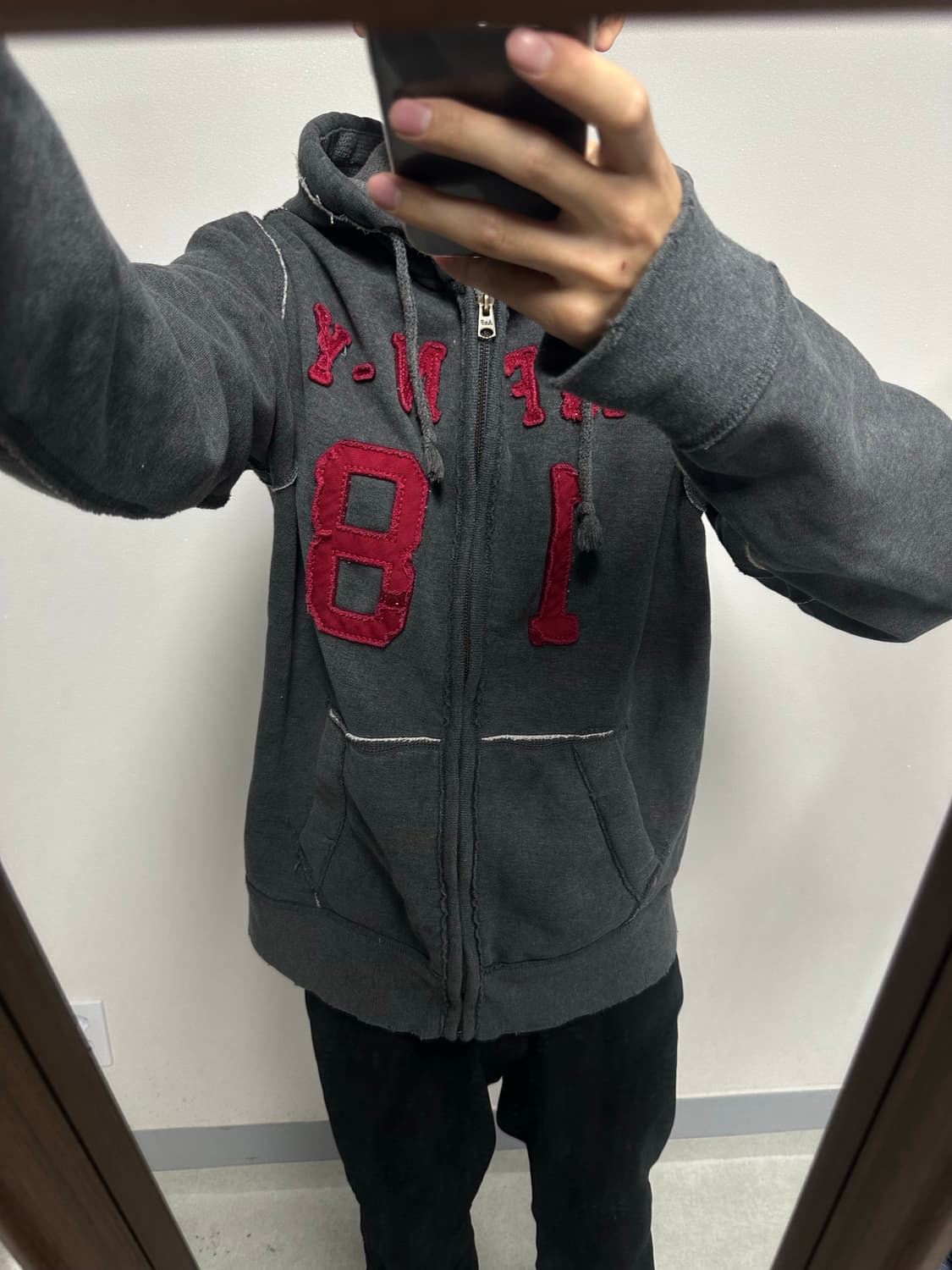 아베크롬비 빈티지 후드집업 상품이미지2