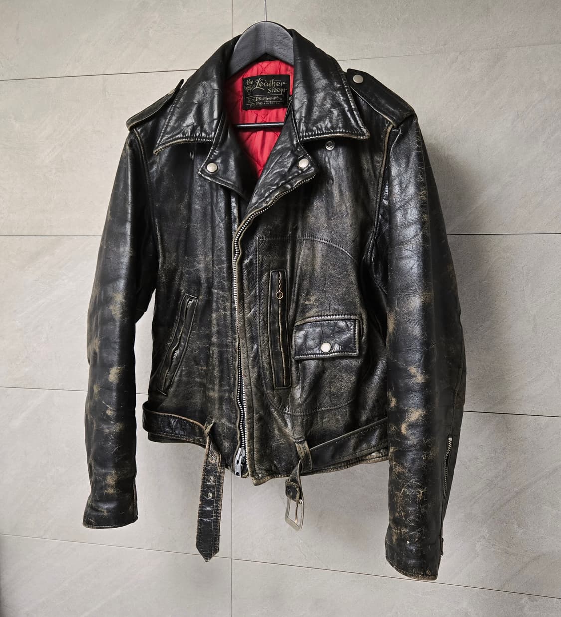 60s Sears 시어스 D Pocket Motorcycle Jacket 상품이미지3