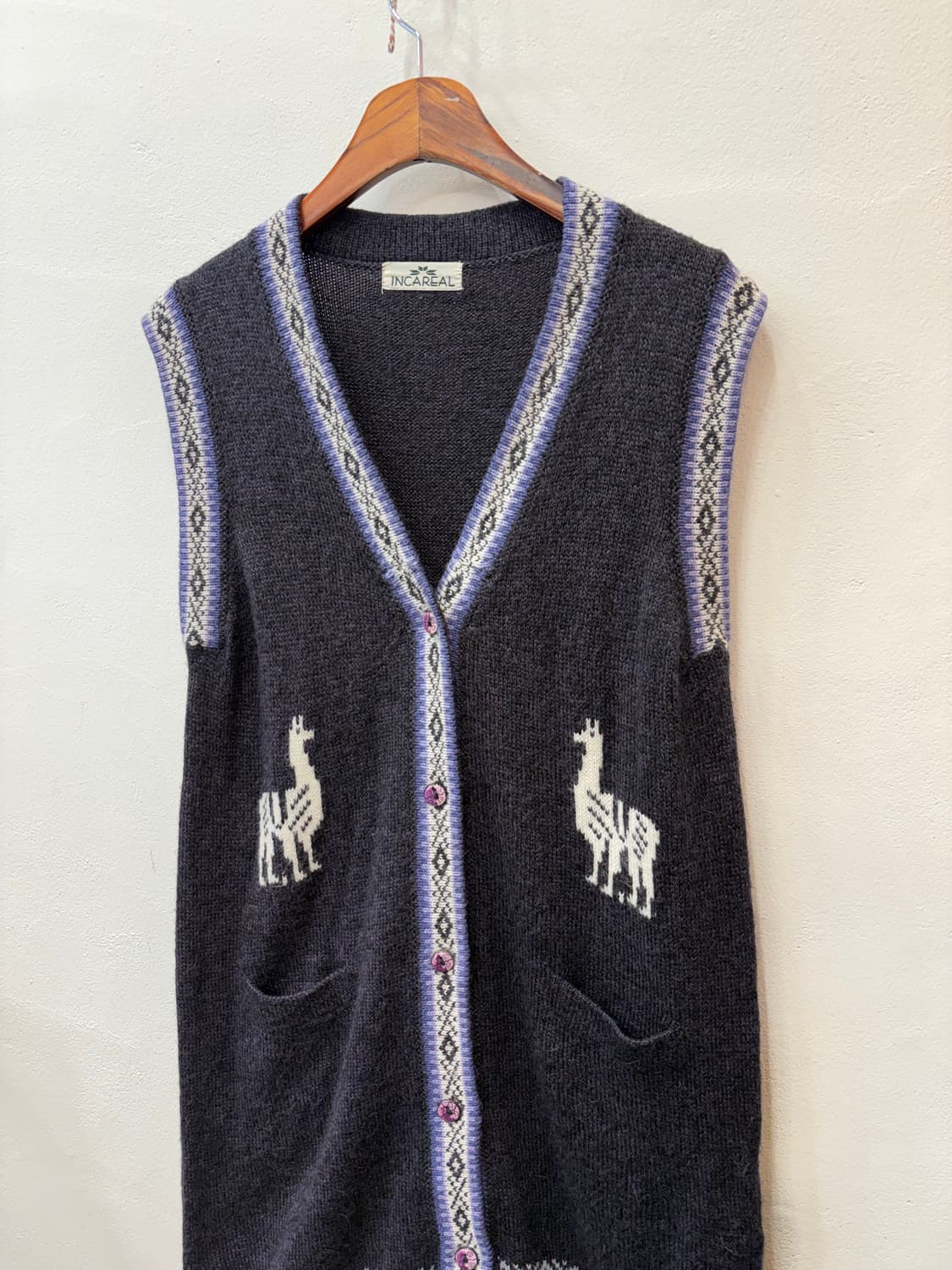 알파카 가디건 상품이미지2