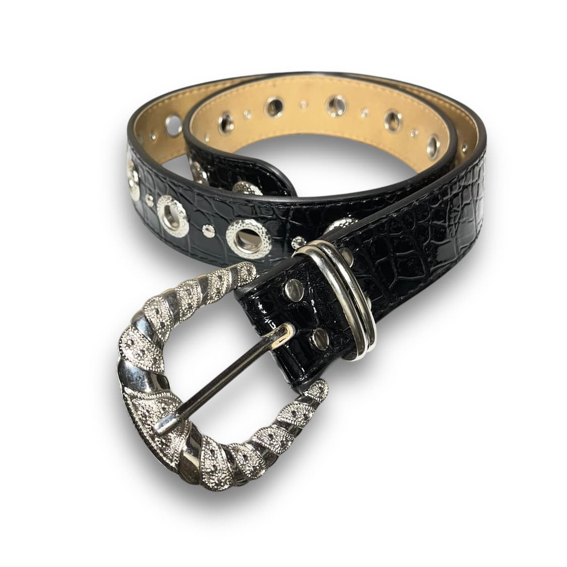 Rock Chic Glossy O-ring belt 상품이미지1