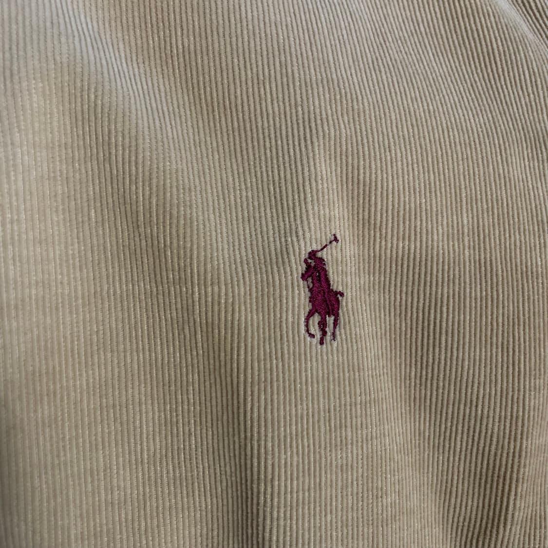 1980s 폴로 랄프로렌 에스에치 코듀로이 셔츠 상품이미지3