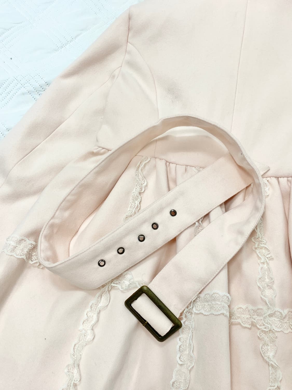 ꒰ঌ 디어리 히메갸루 핑크 로걀 코트 ໒꒱ 상품이미지7