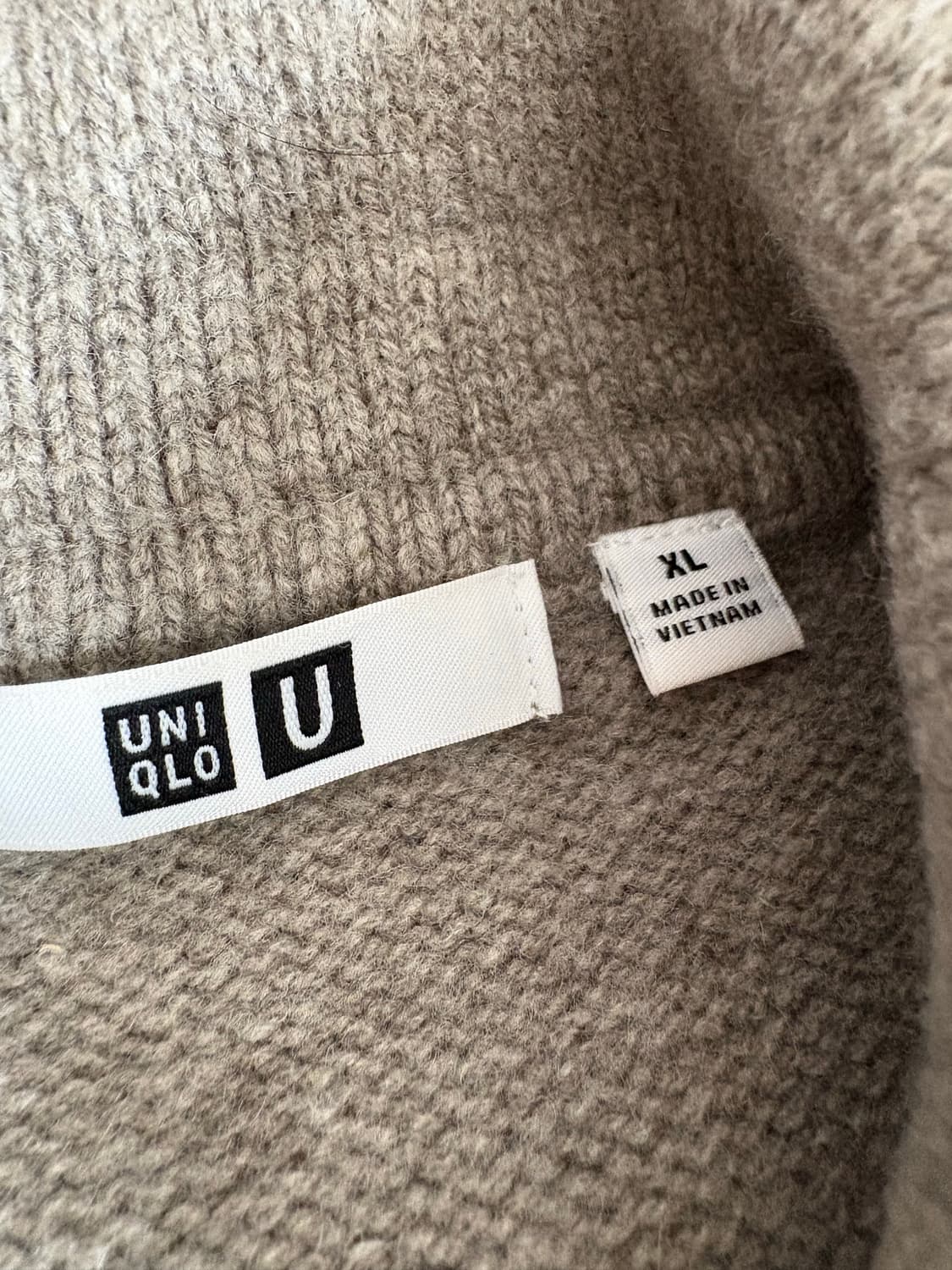[XL] 유니클로 u 가디건 니트 자켓 상품이미지2