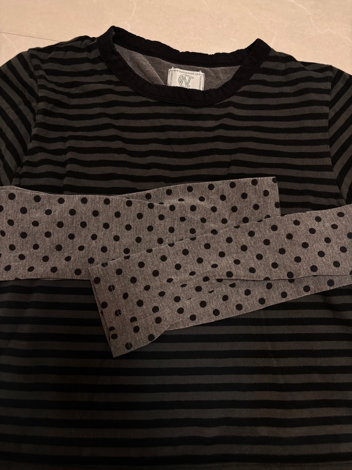 노컨텐츠 멀티 레이어드 블랙 상품이미지4