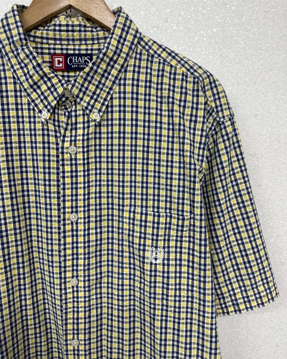(2XL)CHAPS 시어서커 반팔셔츠-M2301 상품이미지2