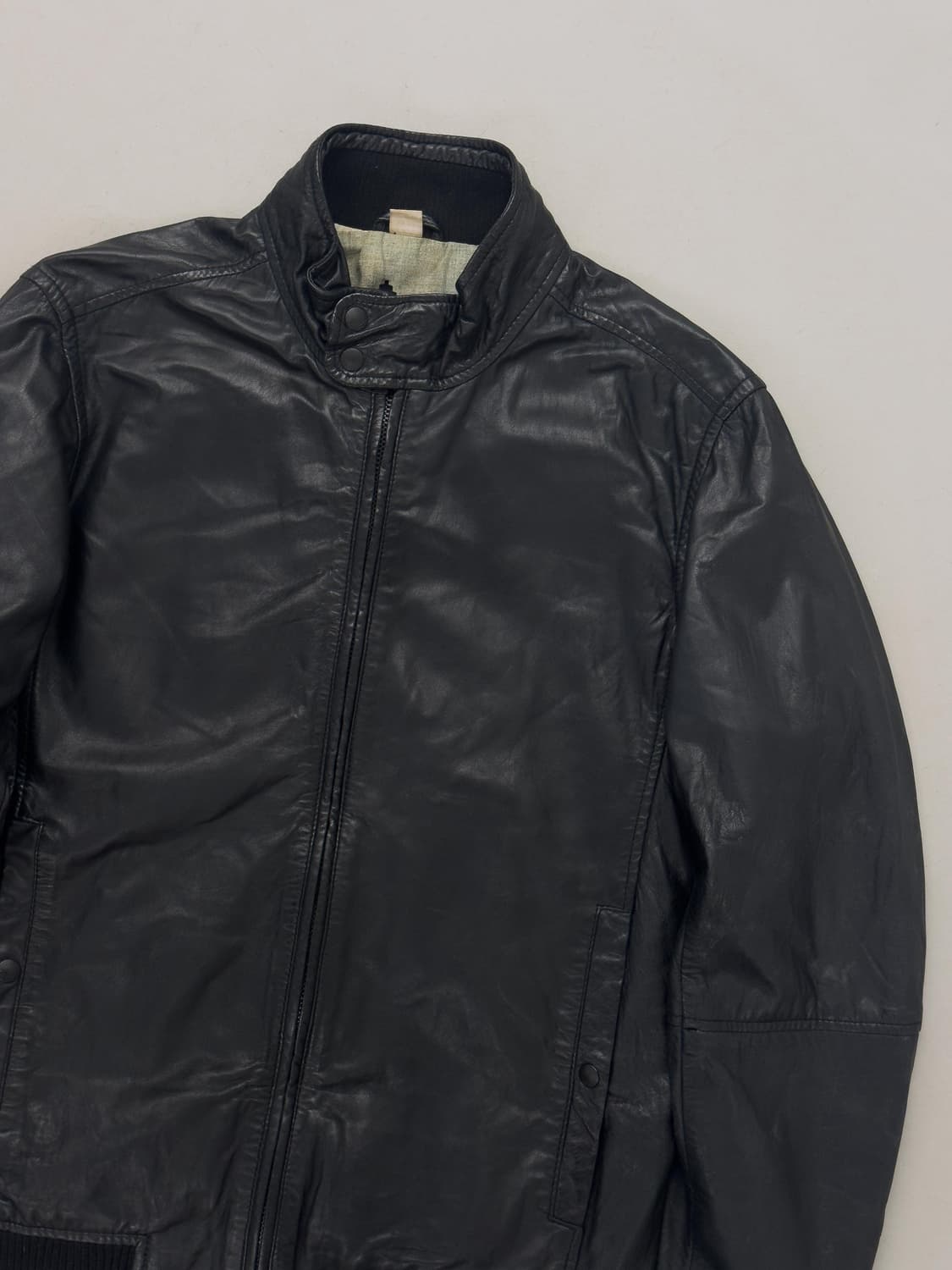 디젤 레더 블루종 상품이미지3