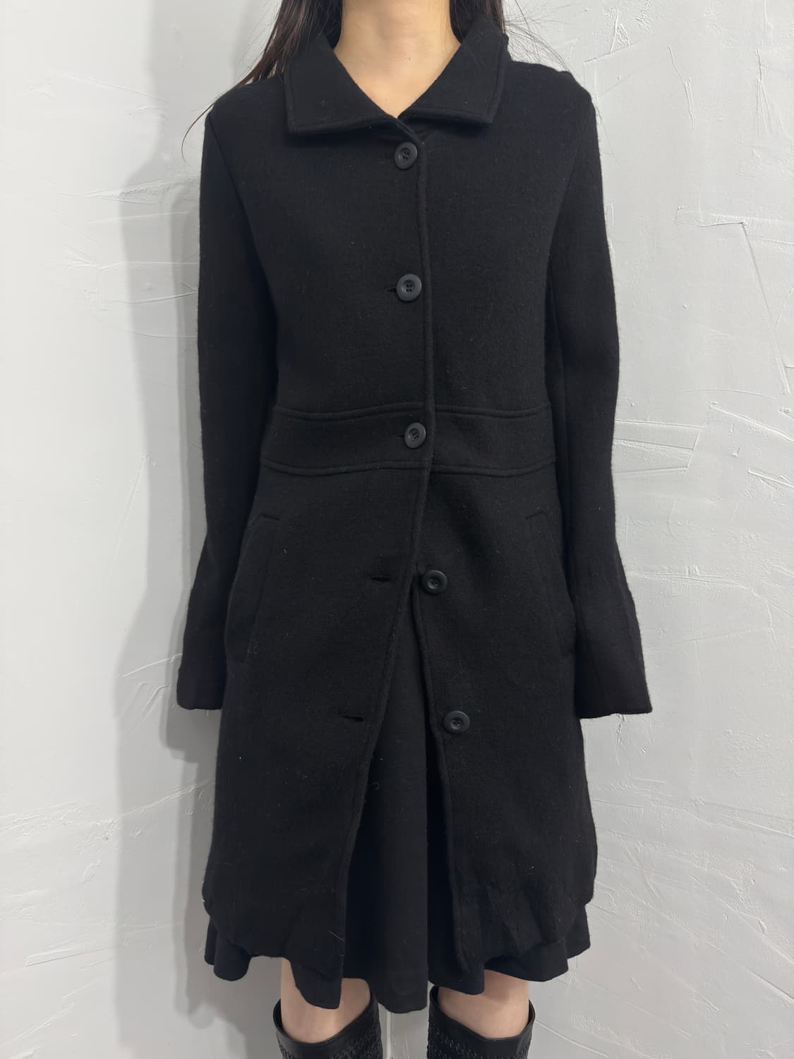 icb button wool coat 상품이미지2