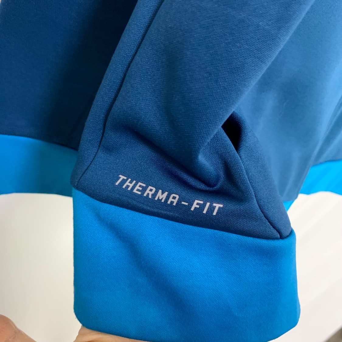 나이키 트레이닝 후드 집업 져지 블루 M 상품이미지2