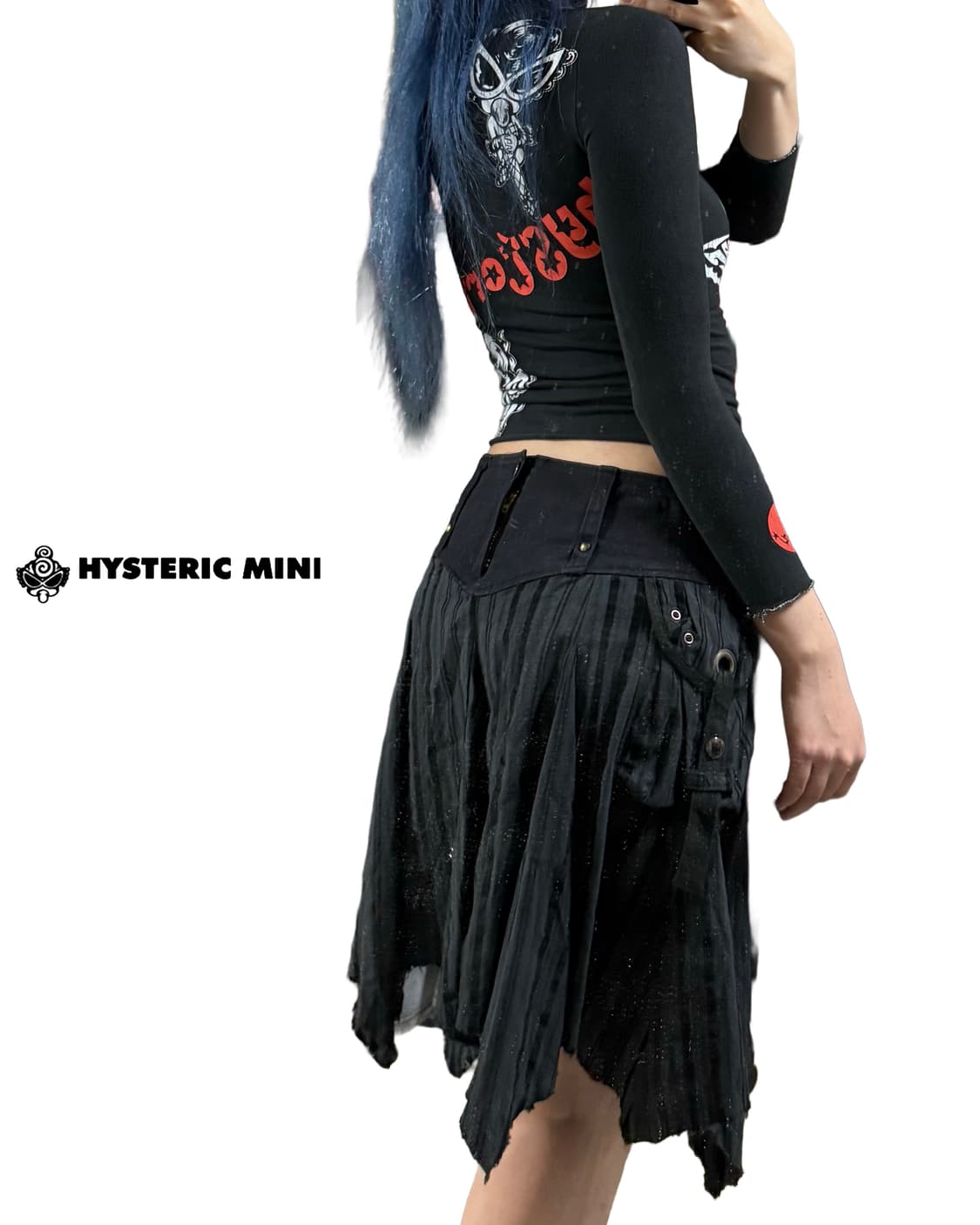 (레어) 히스테릭 글래머 버터플라이 프릴 목폴라 상품이미지9