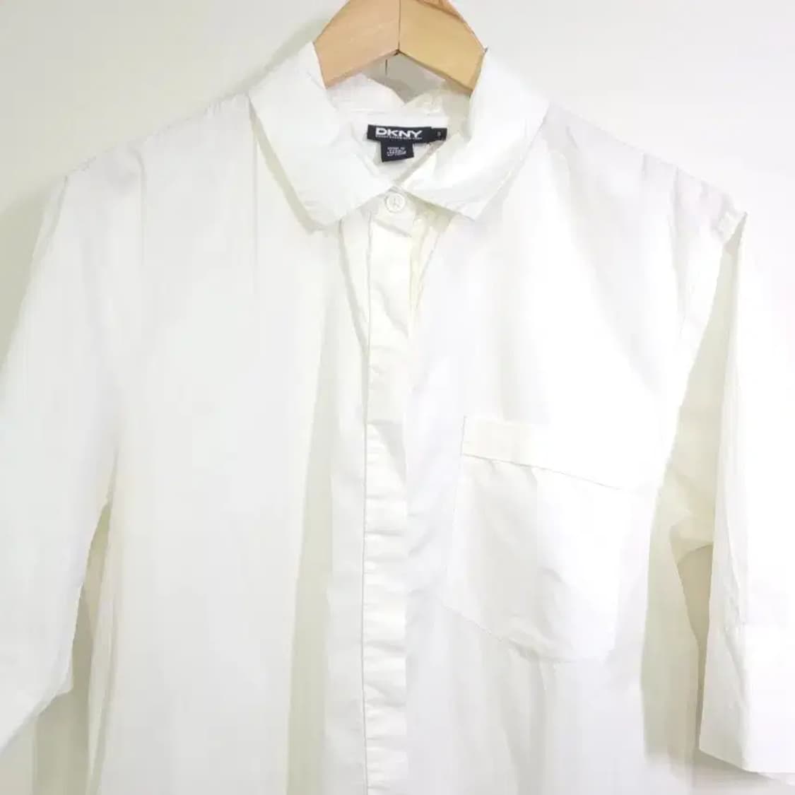 DKNY 화이트 셔츠 원피스 ~55반 상품이미지6