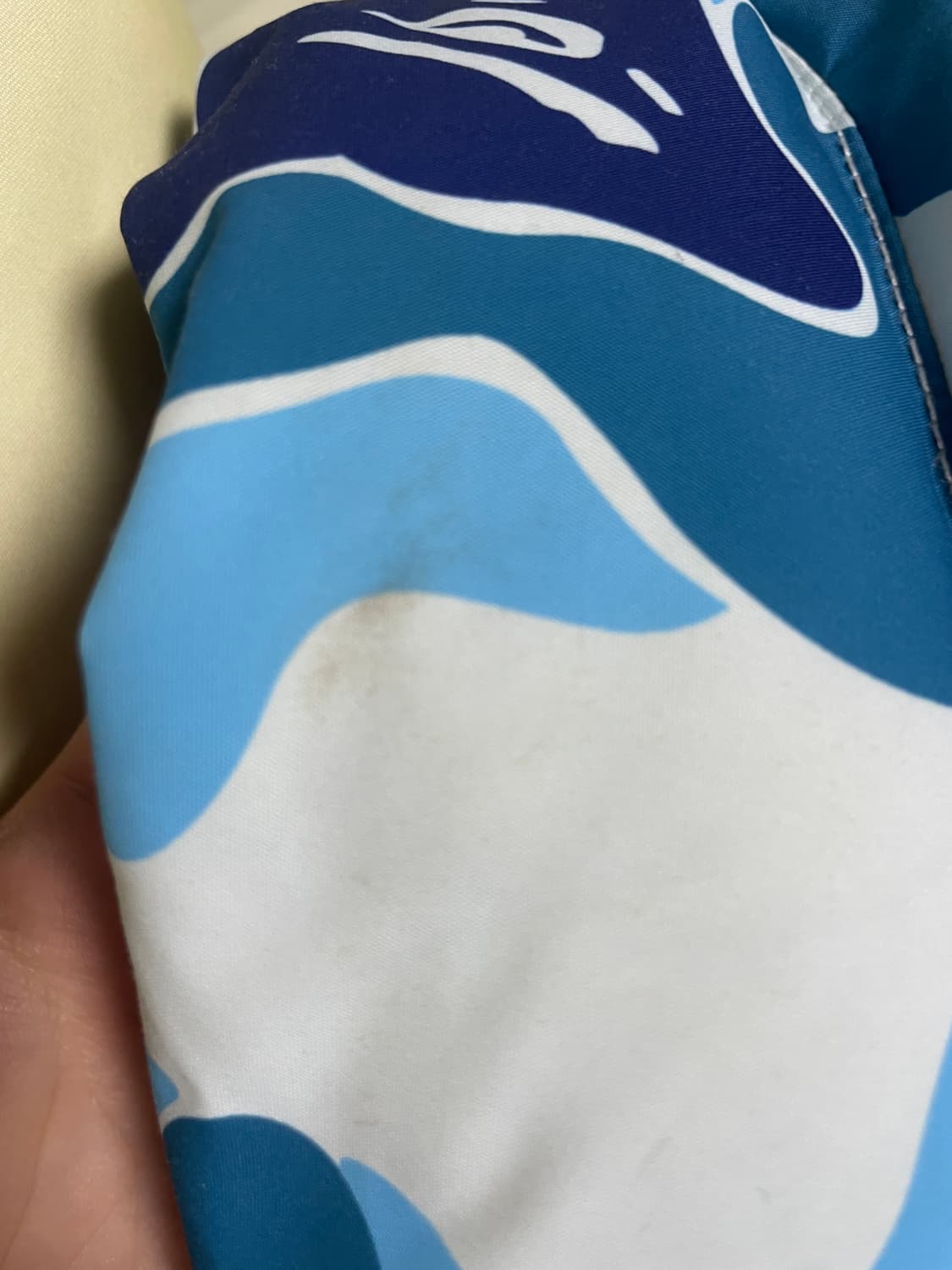 베이프 리버시블 조끼 패딩 청계 블루 상품이미지5