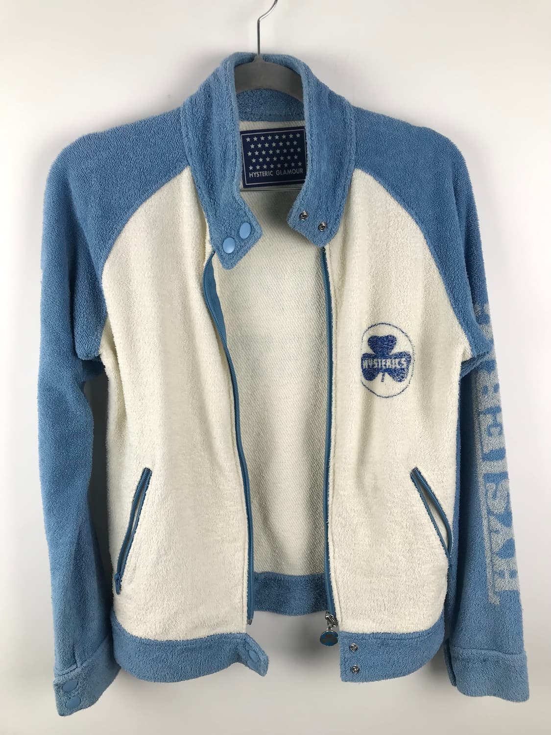 히스테릭글래머 플리스 집업 자켓 히글 y2k 올드스쿨 져지 갸루후리스점퍼 상품이미지3