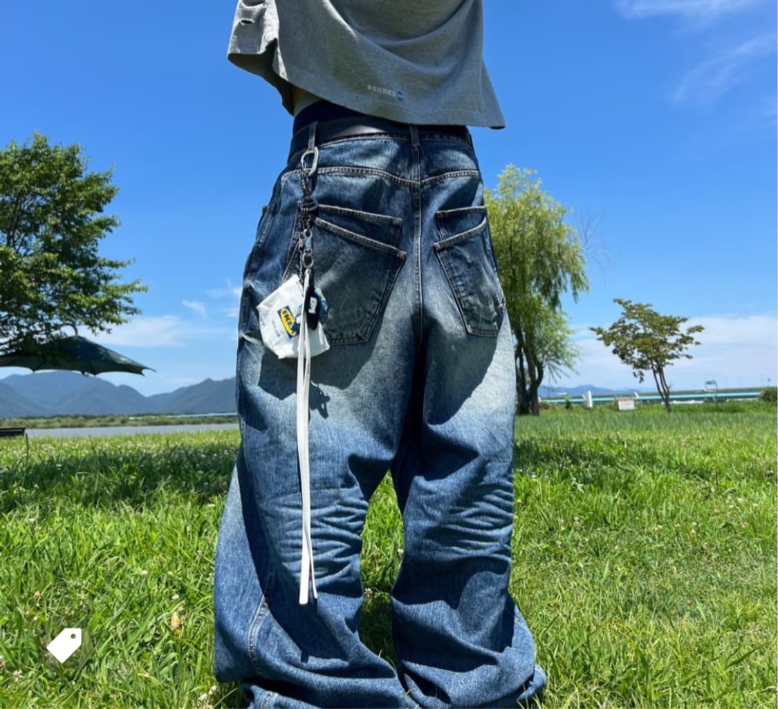 논노드 더블포켓 데님팬츠 1사이즈  상품이미지2