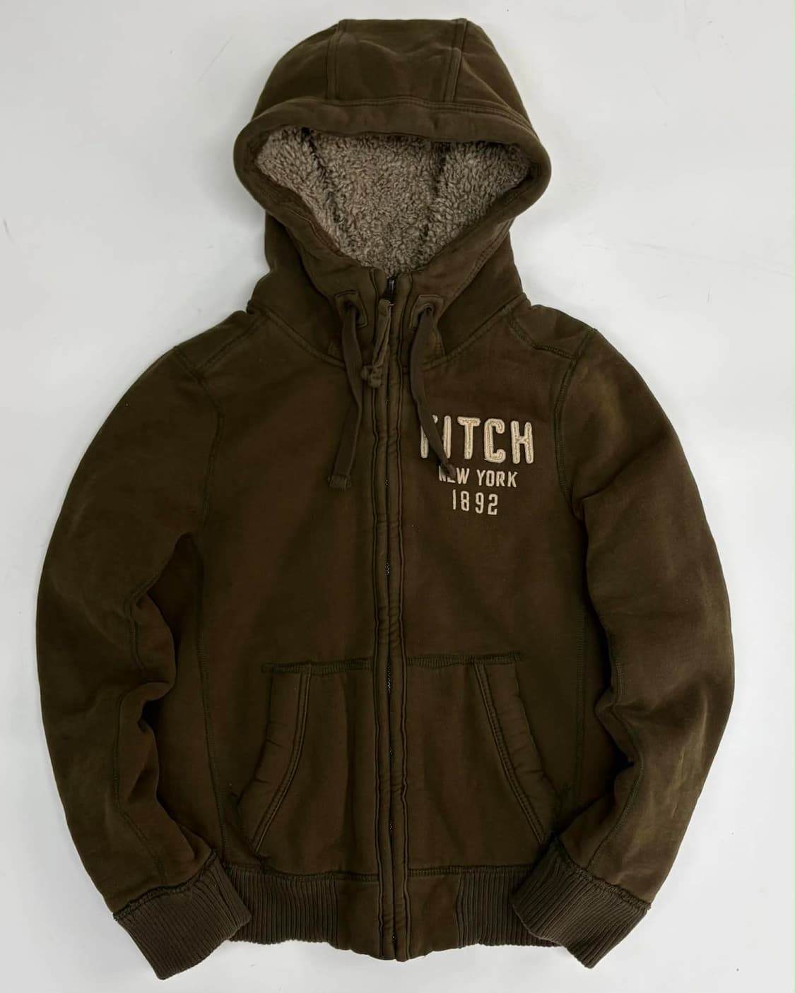 [S] 아베크롬비 y2k 올드스쿨 울프죠 자켓 후드집업 상품이미지1