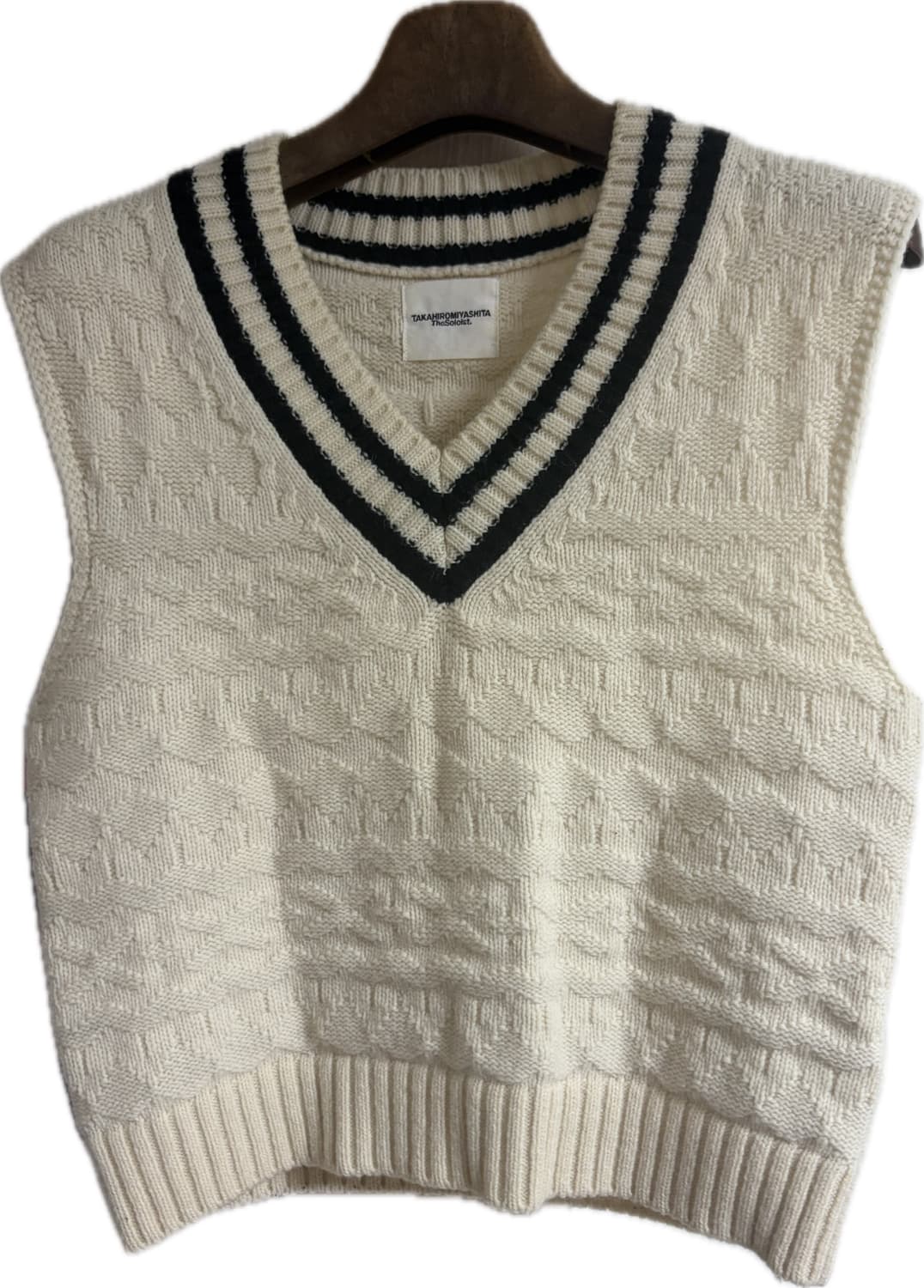 솔로이스트 니트 베스트 상품이미지1