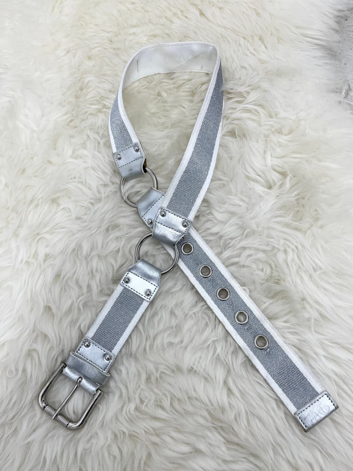 스포티 절개 펀칭 버클 벨트 상품이미지3