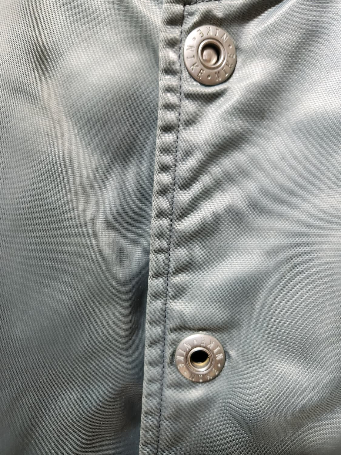 나이키 스타디움 점퍼 블랙/카키그레이 야구잠바 L 상품이미지5