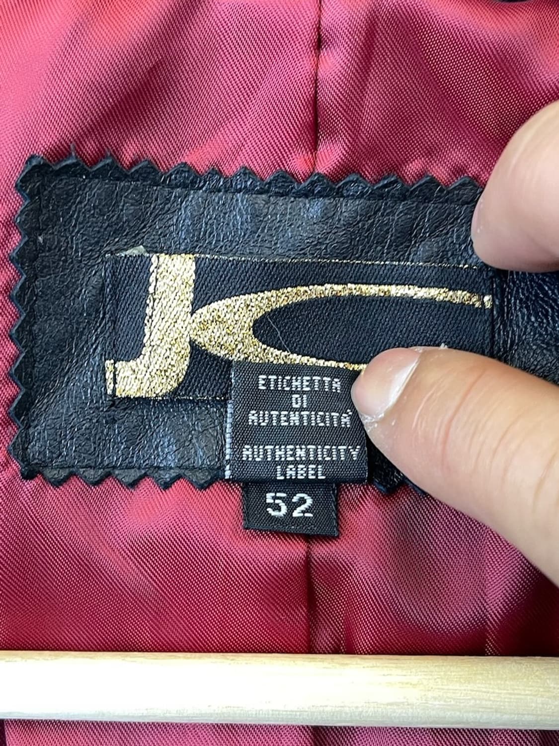 Jc 콘트라스트 스티치 레더 블레이저 상품이미지6