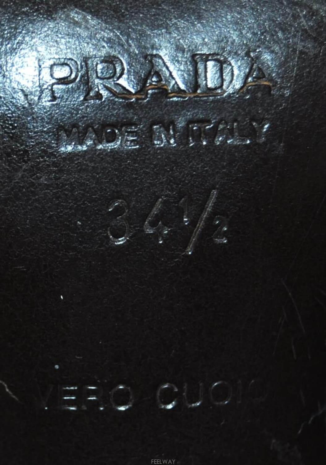 프라다/여성에나멜스트랩통굽구두(사이즈220)정품 상품이미지8