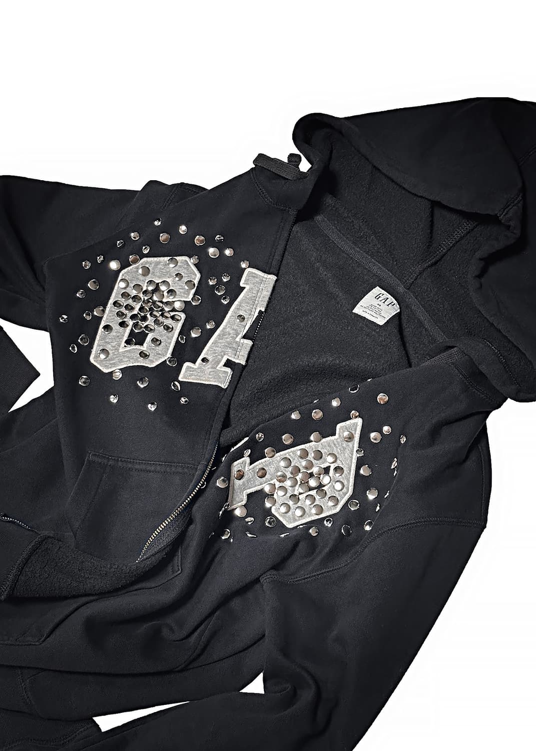 갭(GAP) 리벳 후드집업 상품이미지3