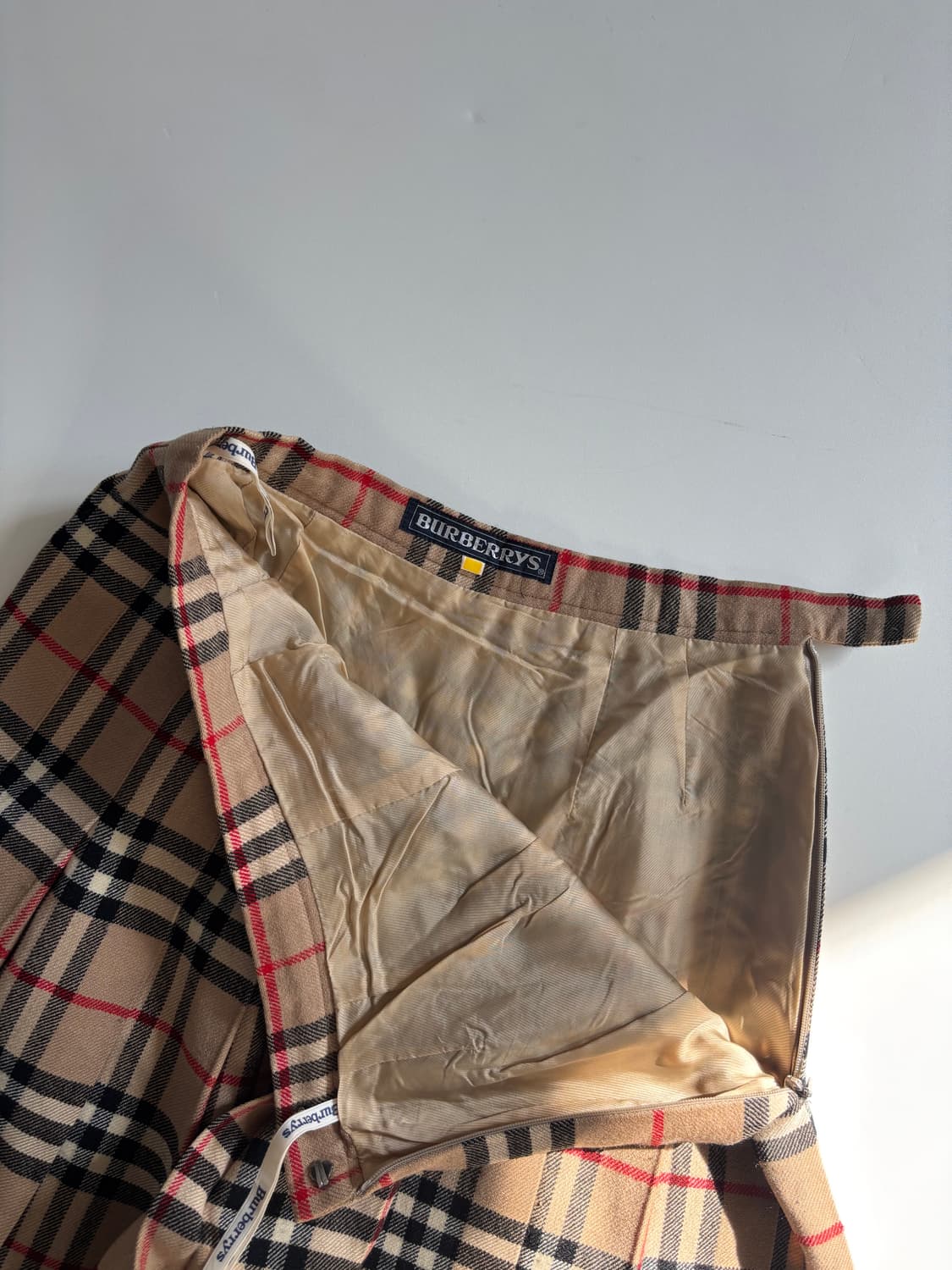 Burberrys 버버리 노바체크 플리츠 미디 스커트 상품이미지8