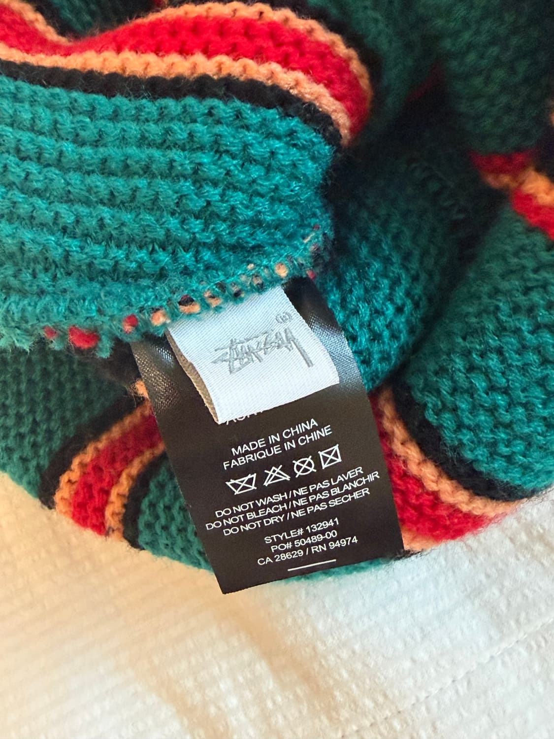 스투시 버티컬 비니 상품이미지3