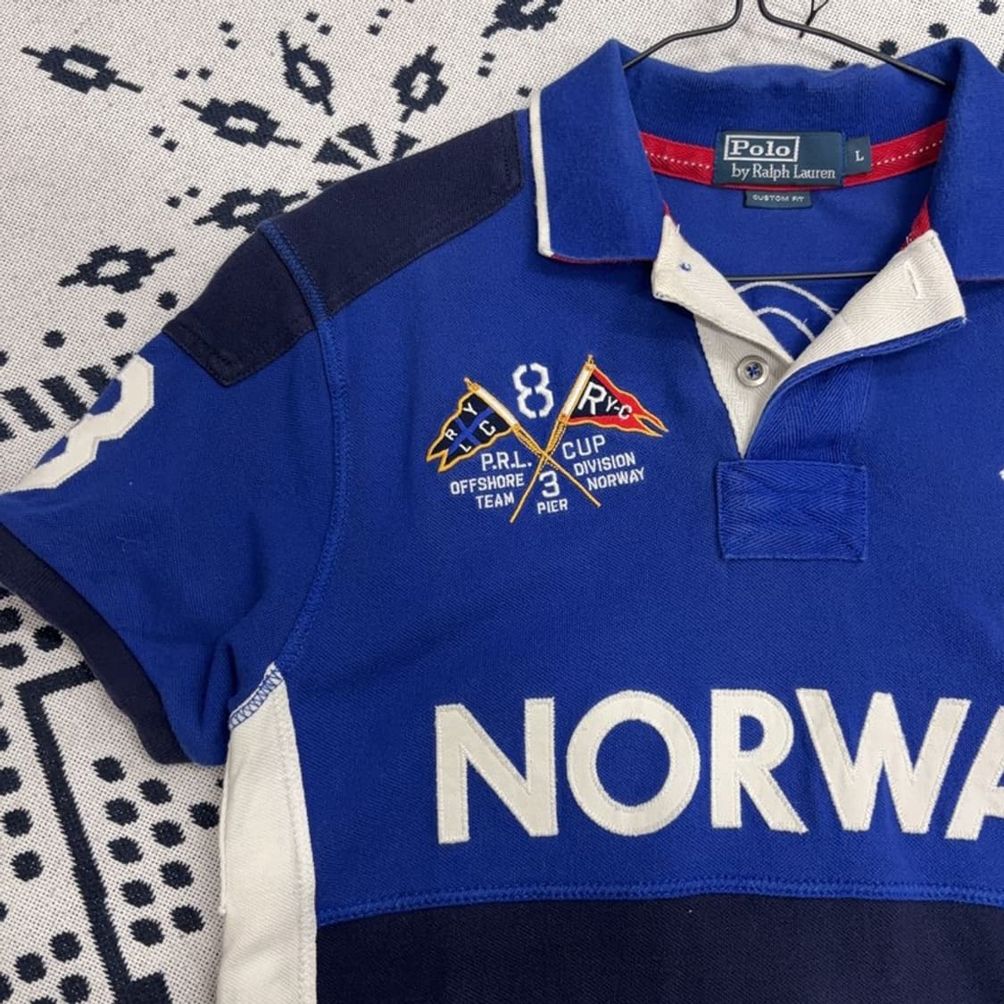 폴로 랄프로렌 치프키프 노르웨이 빅포니 반팔카라티 L P00068 상품이미지3