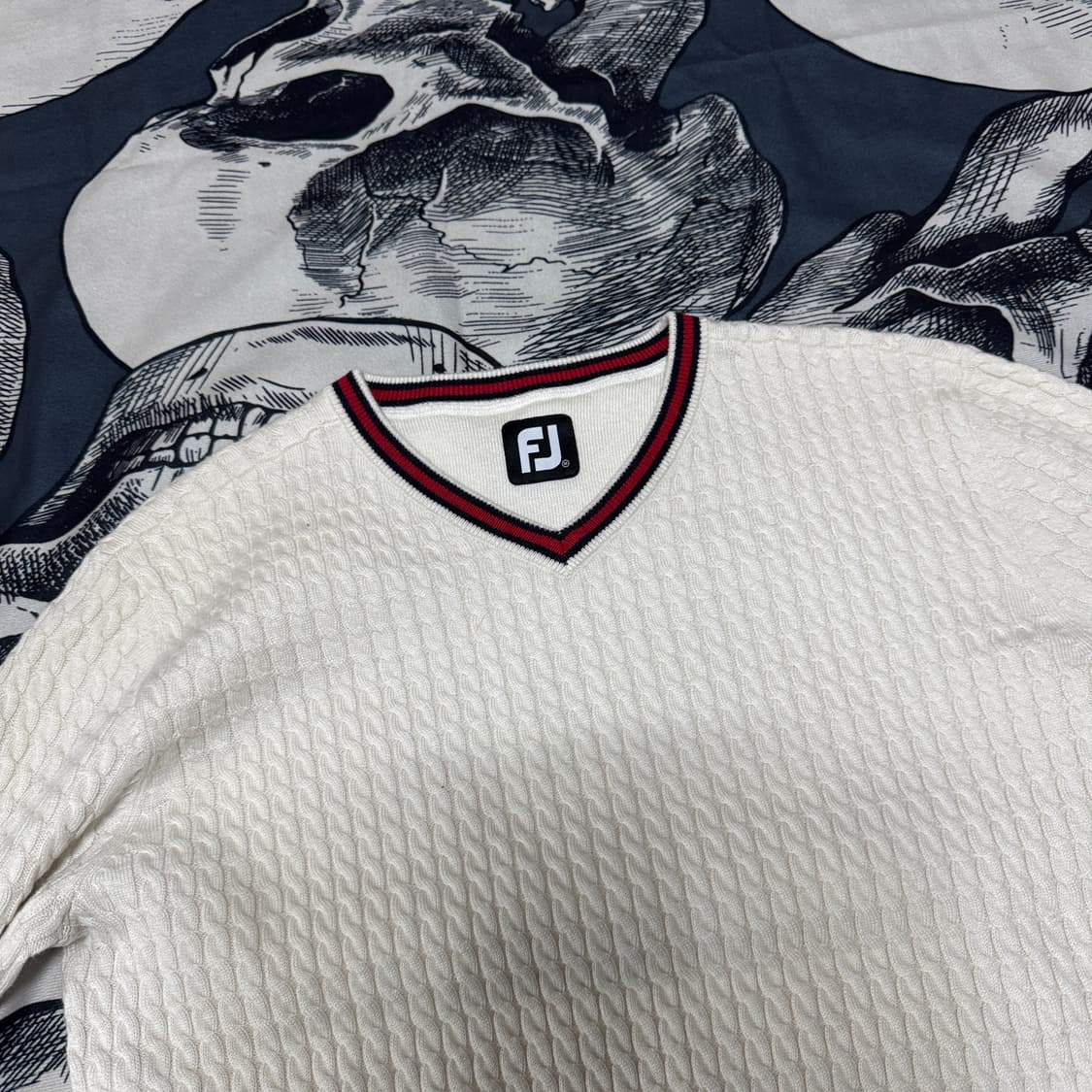 풋조이 골프 니트 M사이즈 상품이미지2