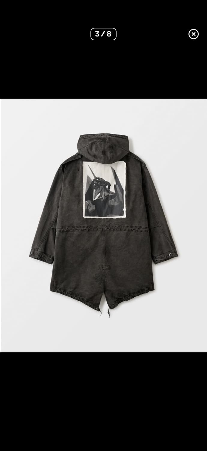 포스텍츠 가먼츠 에반게리온 초호기 m65 상품이미지3