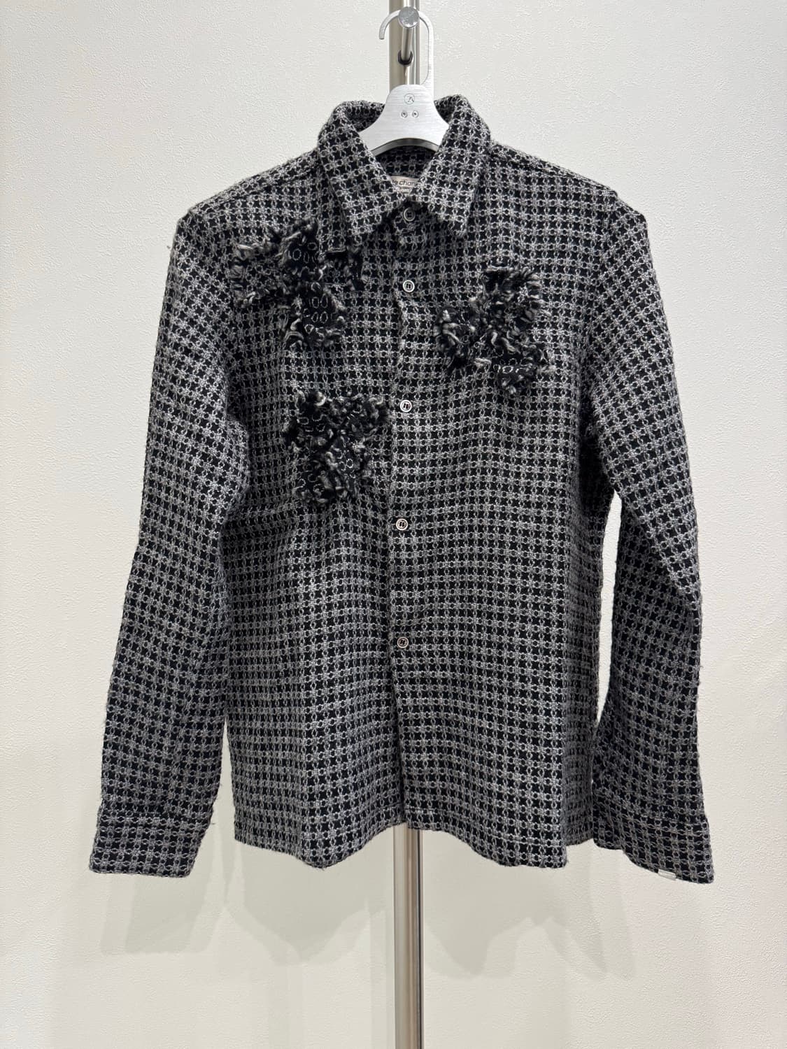 꼼데가르송 robe de chambre 03aw 울 자가드 디스 셔츠 상품이미지1