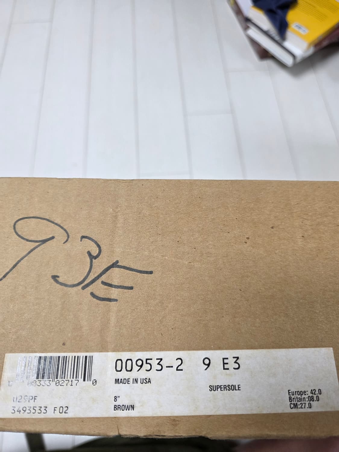 오스틴 버틀러 레드윙 슈퍼솔 953부츠 9EEE [270] 상품이미지8