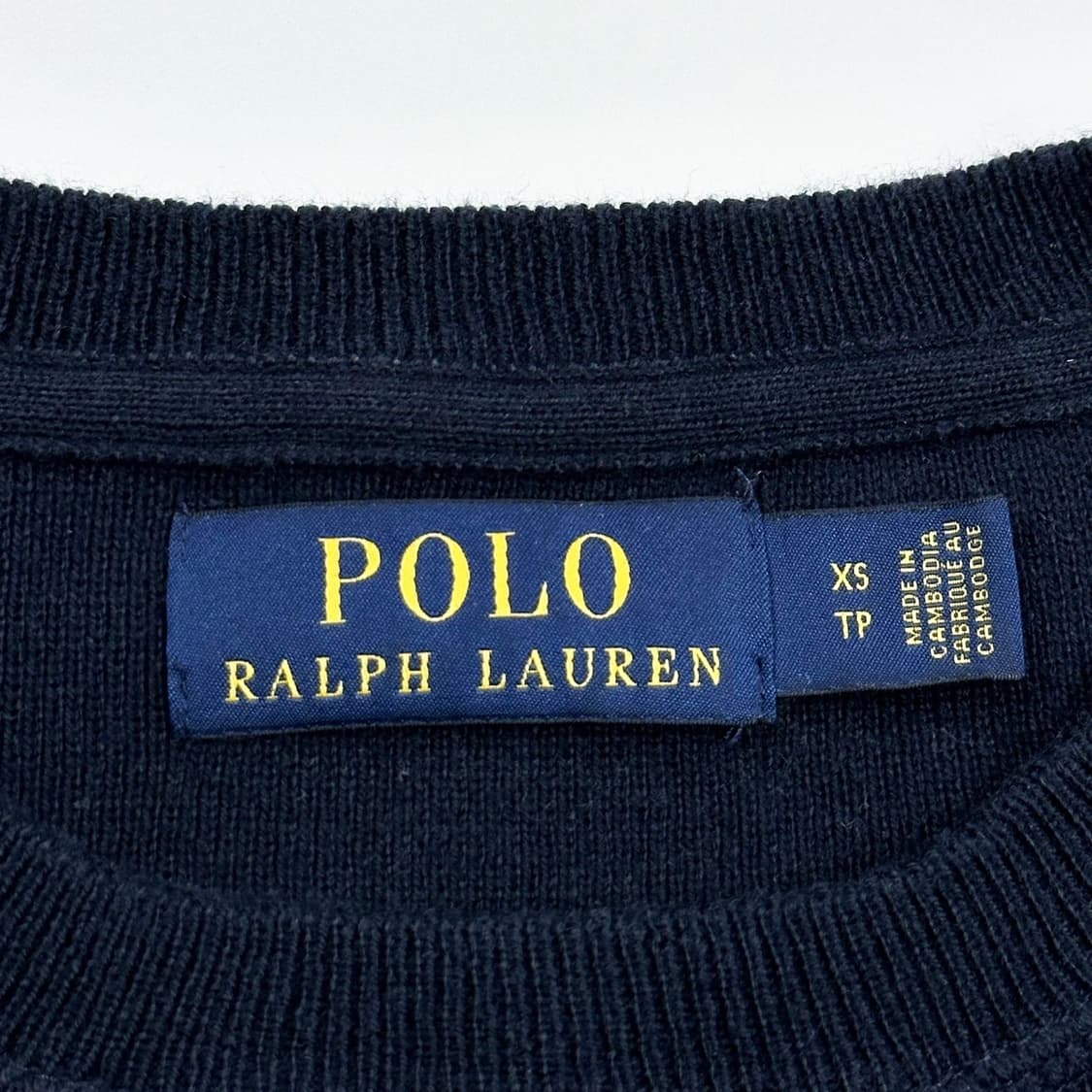 폴로 랄프로렌 포니 다크 네이비 니트 (XS 여성추천) 상품이미지5