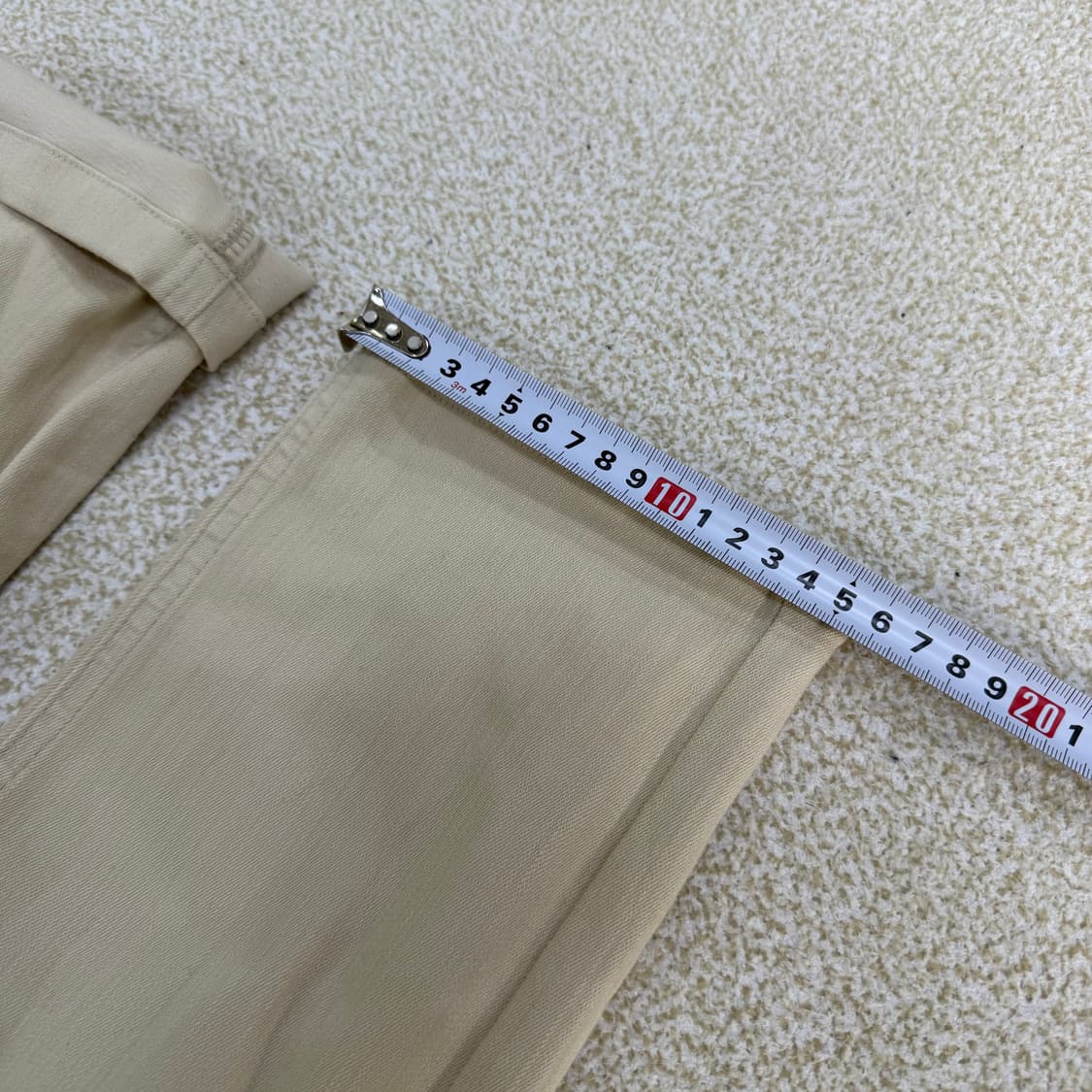 [S] 베라왕 VERAWANG 여성 베이지 코튼팬츠 1231T1 상품이미지7