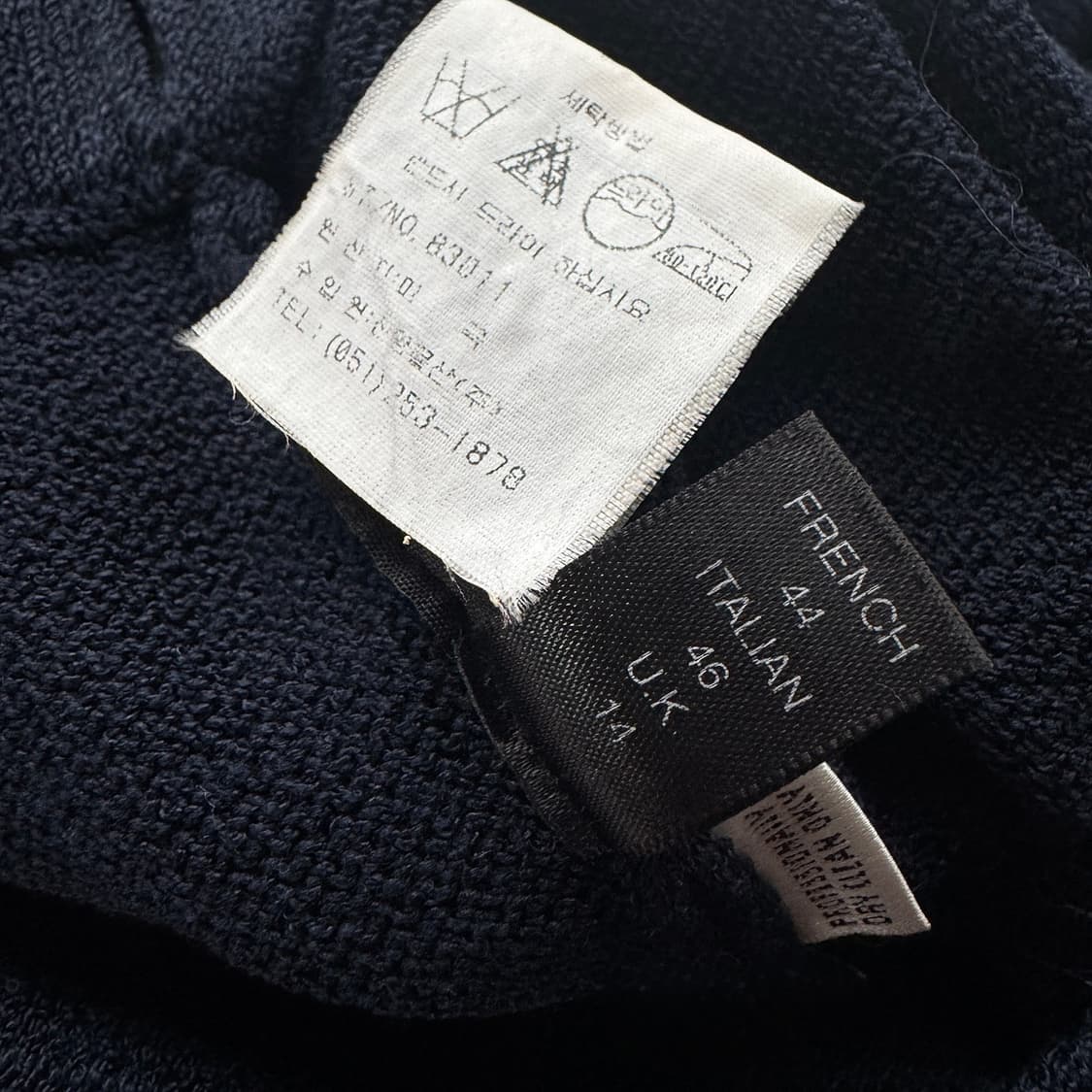 센존 ST.JOHN 로고 자수 니트 팬츠 상품이미지4