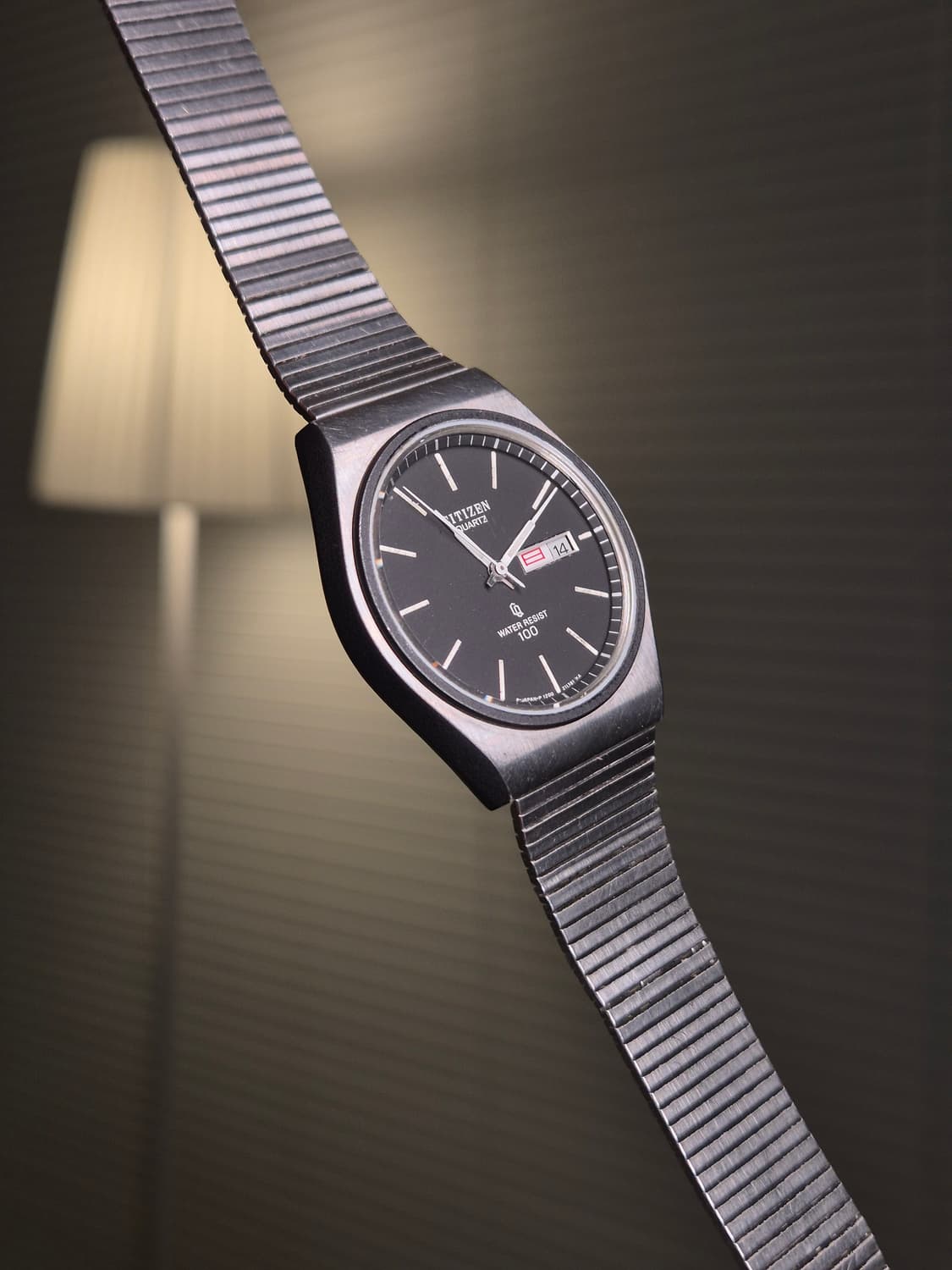 80's Vintage Citizen Black Dial Quartz 상품이미지2