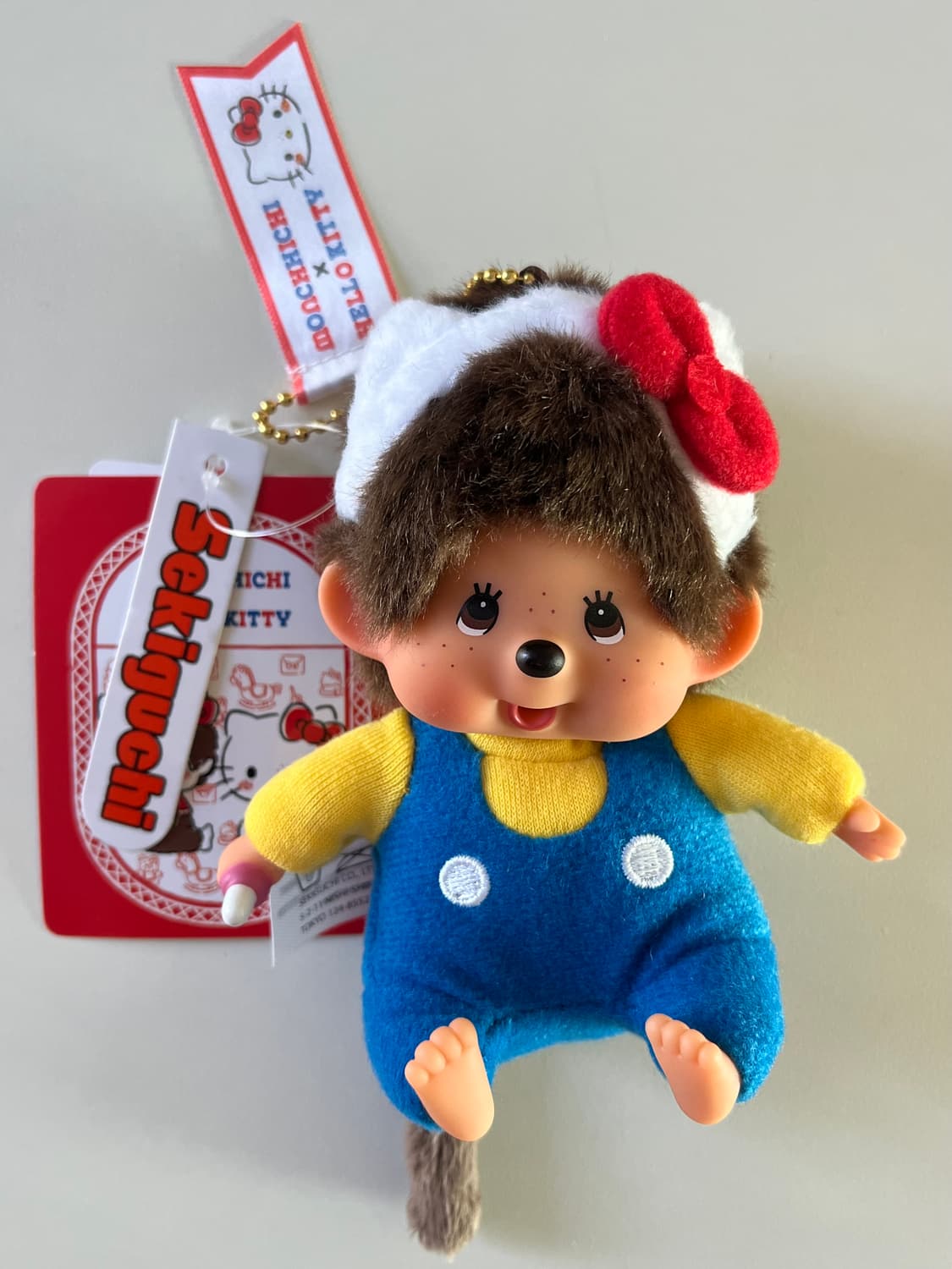 몬치치 헬로키티 콜라보 키링 정품 상품이미지1