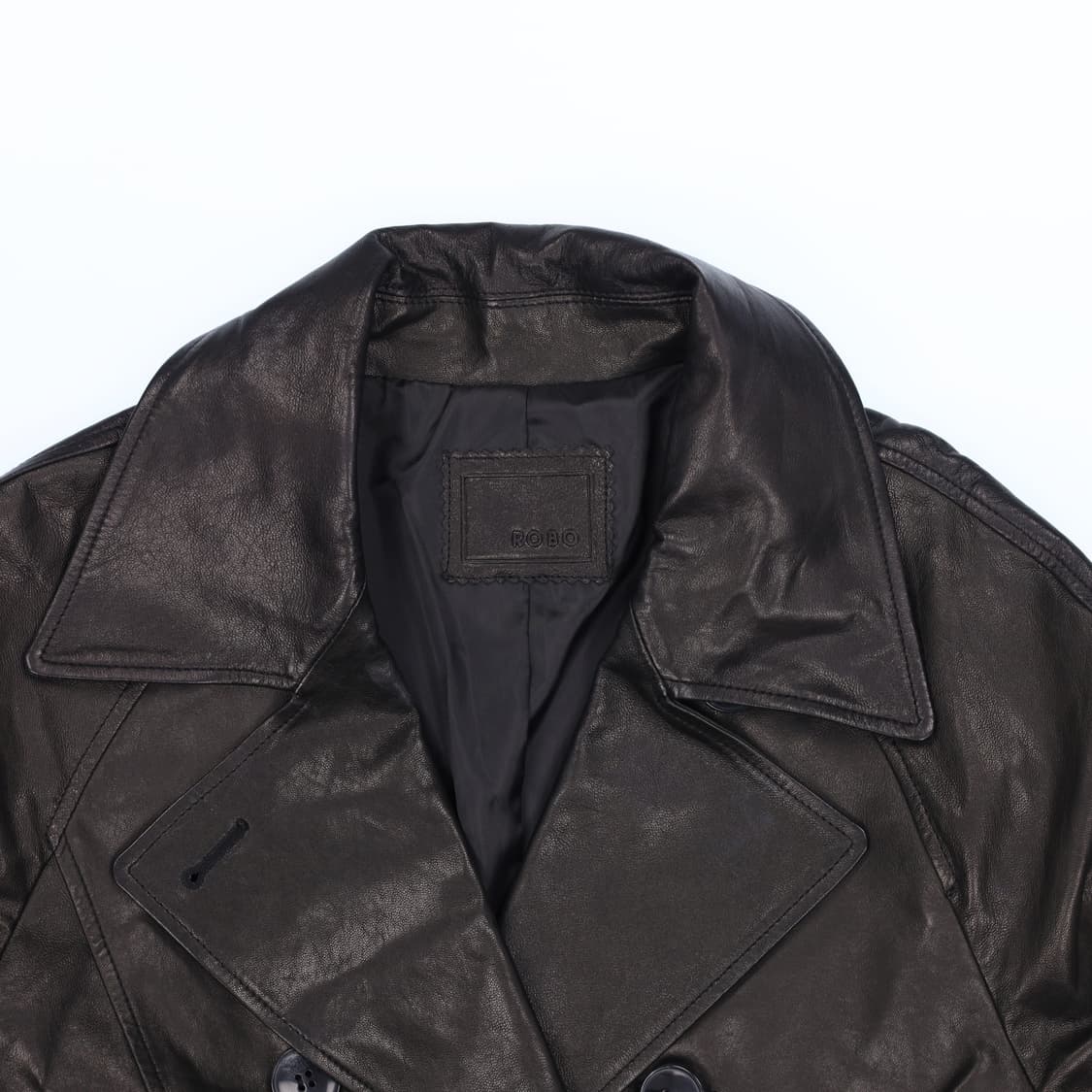 66 로보 ROBO 이태리 양가죽 롱 코트 N7331 상품이미지3