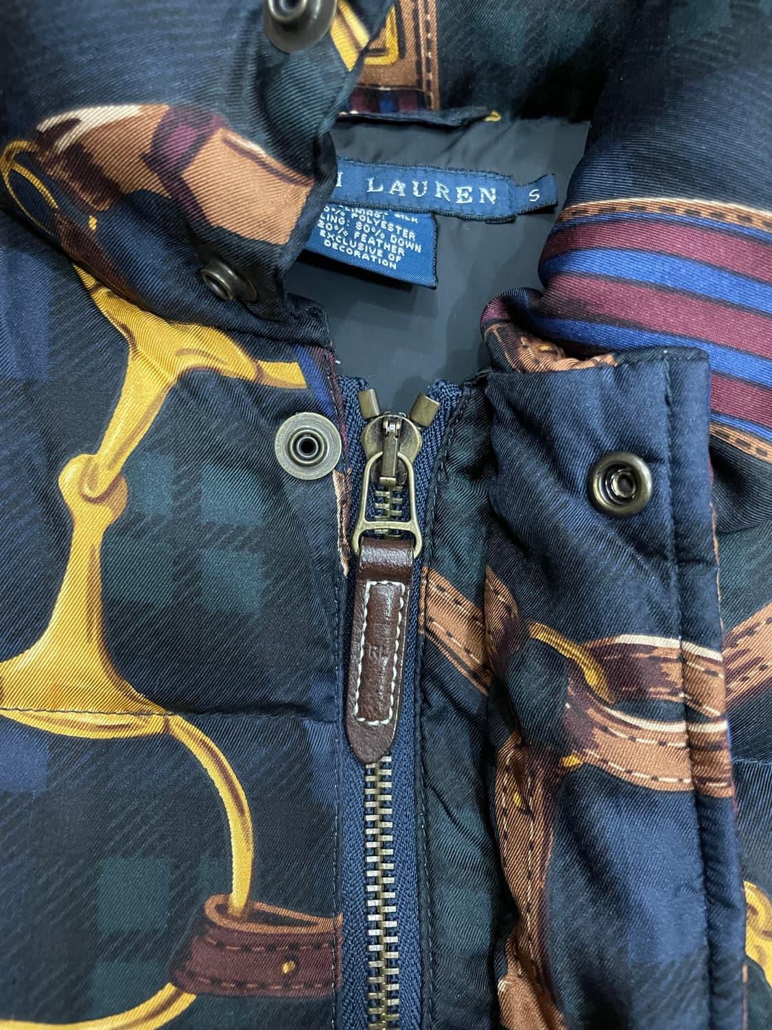 (대대장) 폴로 랄프로렌 실크 다운 푸퍼 패딩 자켓 상품이미지7