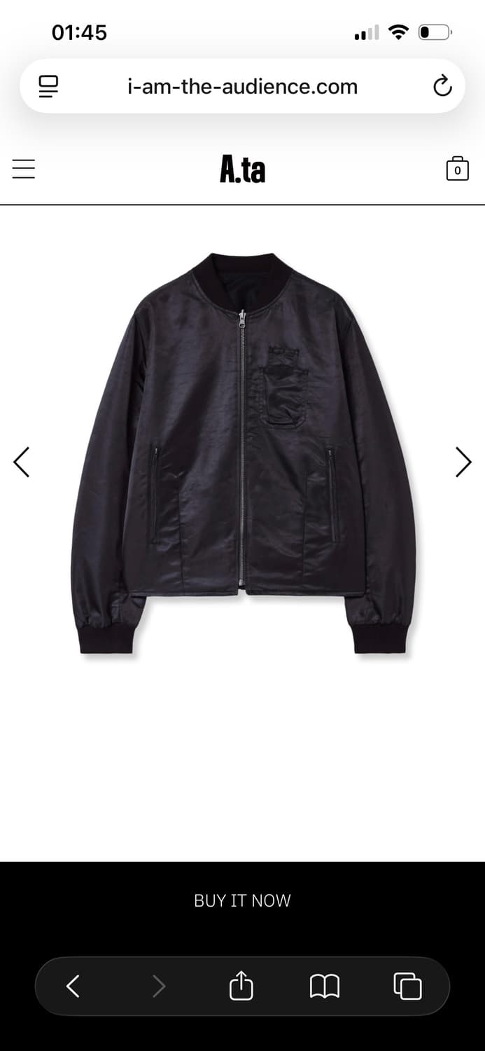 A.ta ma-1 M->L 사이즈 교환 (택 제거 안한 새상품만) 상품이미지1