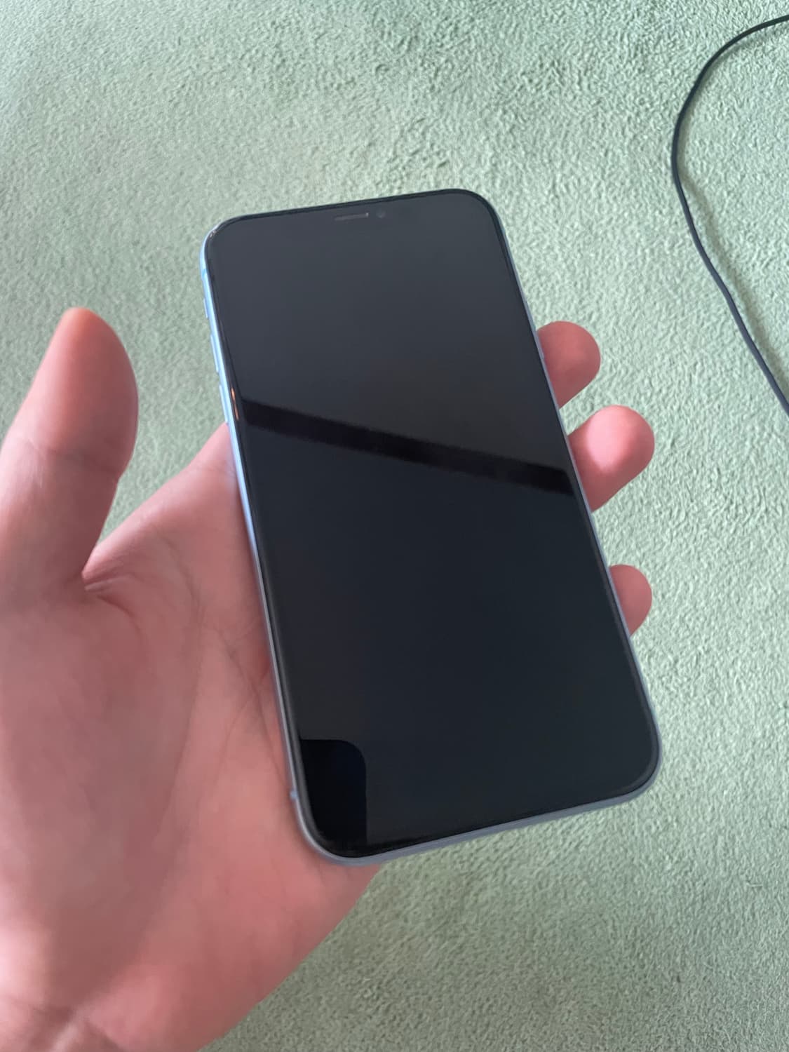 아이폰 XR 블루 128GB 상품이미지2