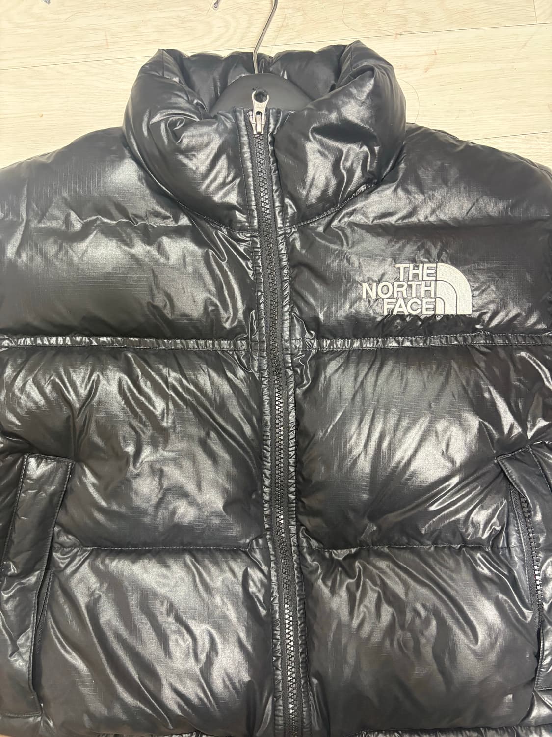 눕시 숏 자켓 블랙 상품이미지1