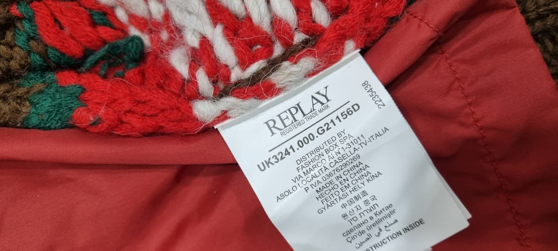 REPLAY 리플레이  2 WAY 코위찬  자켓 L _ 남성 상품이미지9