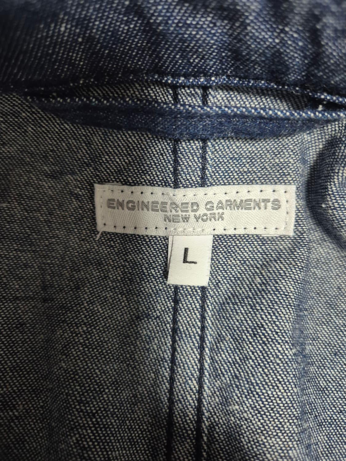 엔지니어드가먼츠 베드포드 데님 자켓(인더스트리얼 블루) L 상품이미지4
