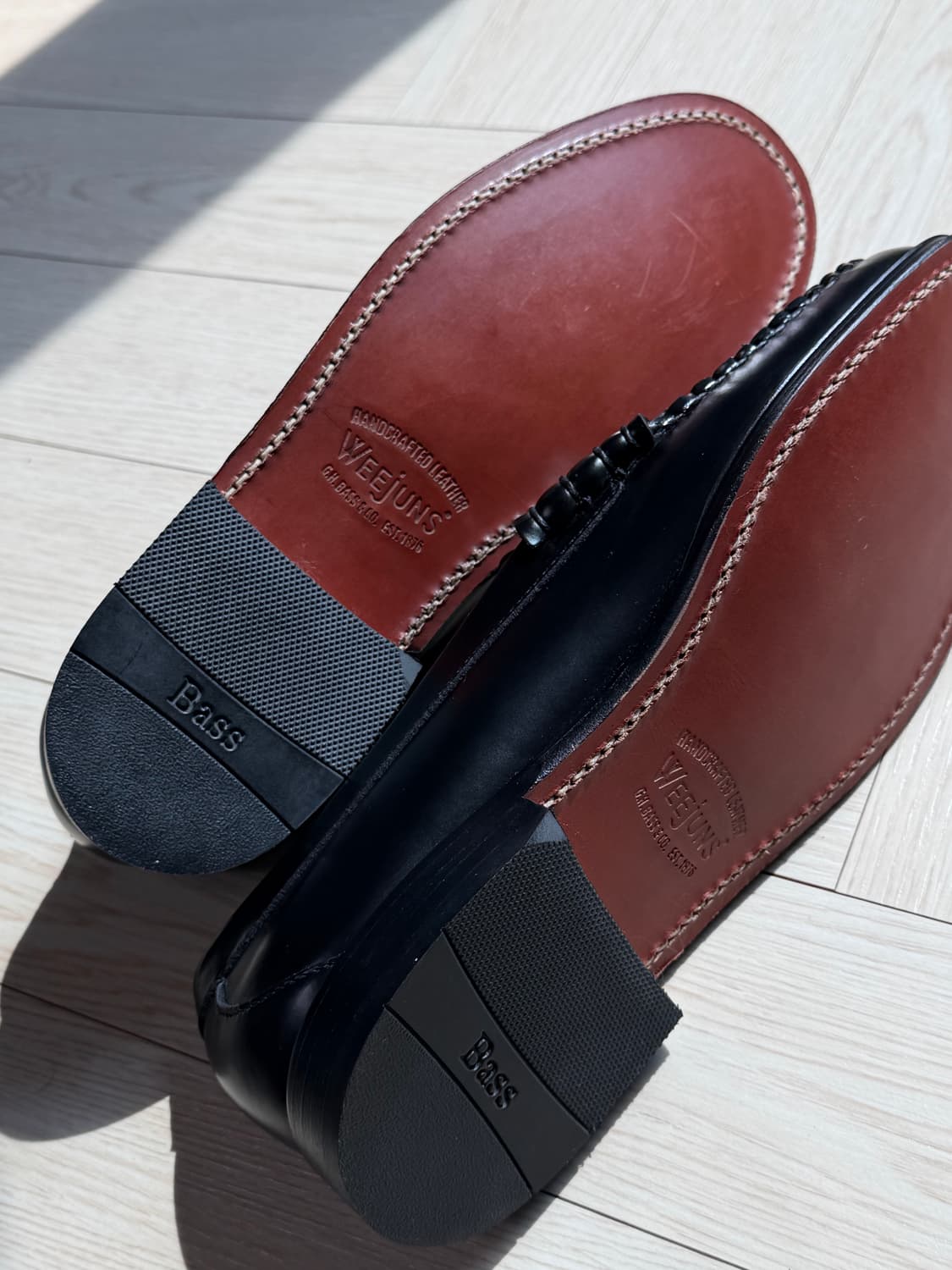 위준스 GHBASS 블랙 로퍼 상품이미지5