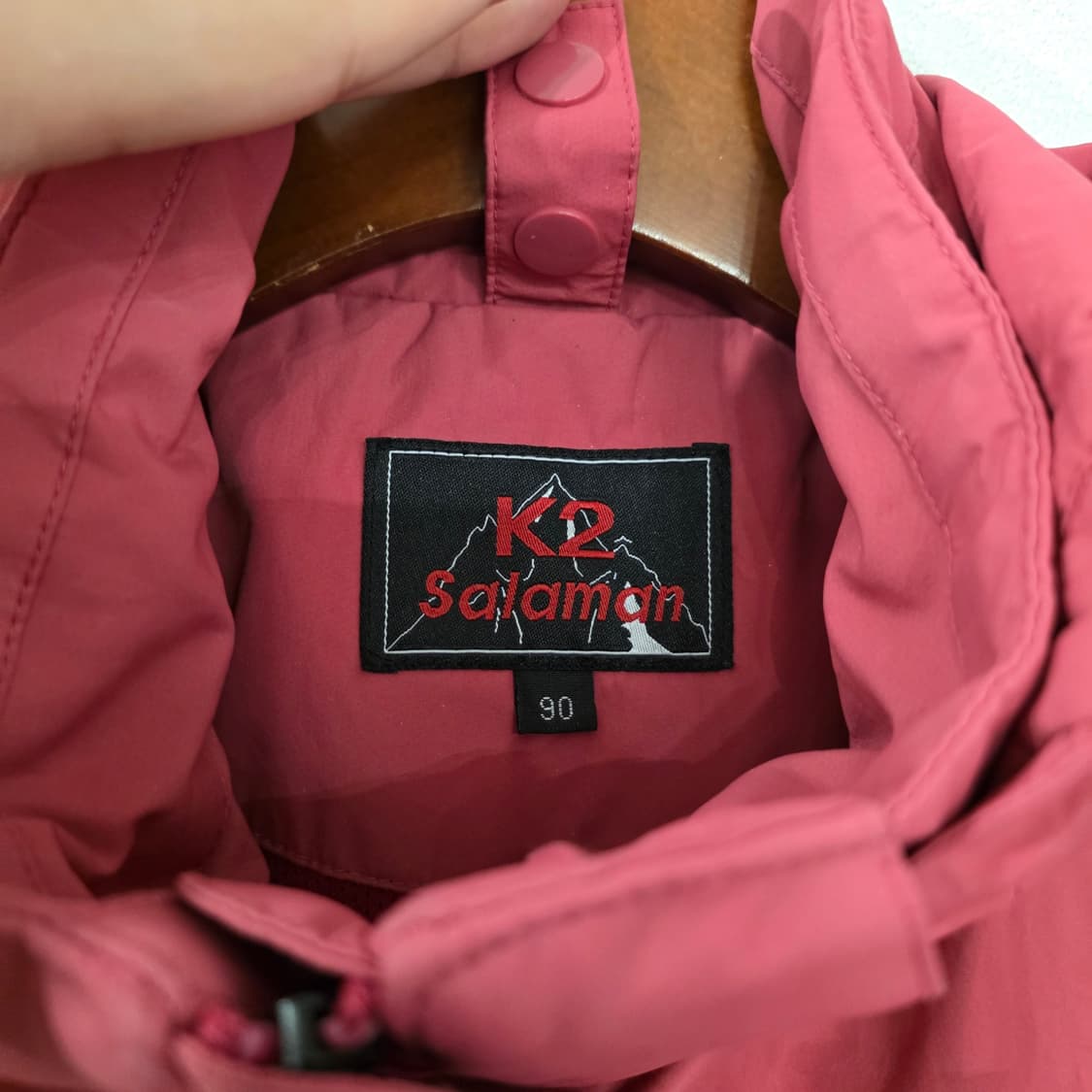 K2 살로몬 여성 바람막이 자켓 핑크 90 상품이미지4