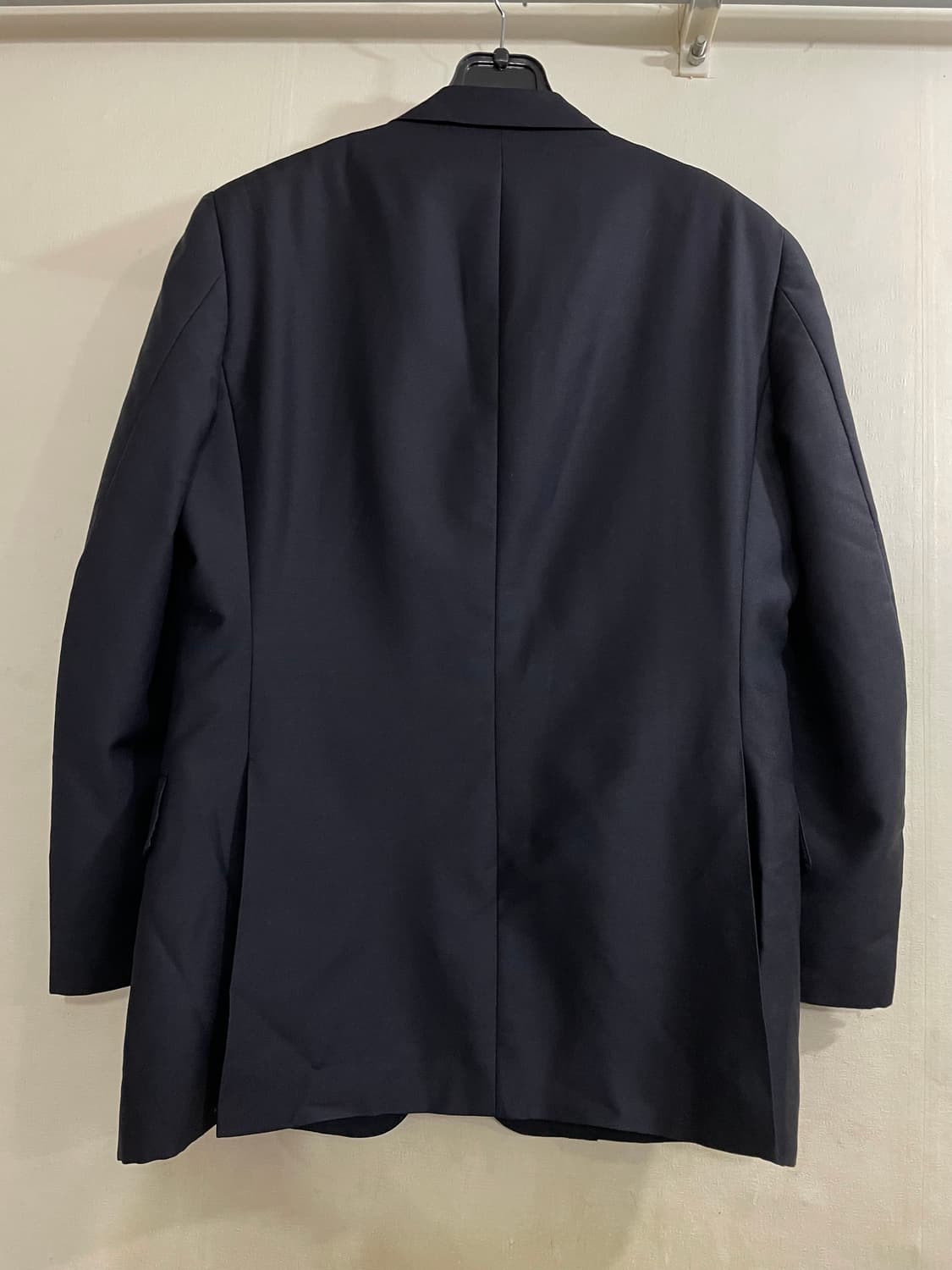 버버리 일본판 울 모헤어 네이비 블레이져 자켓 상품이미지3