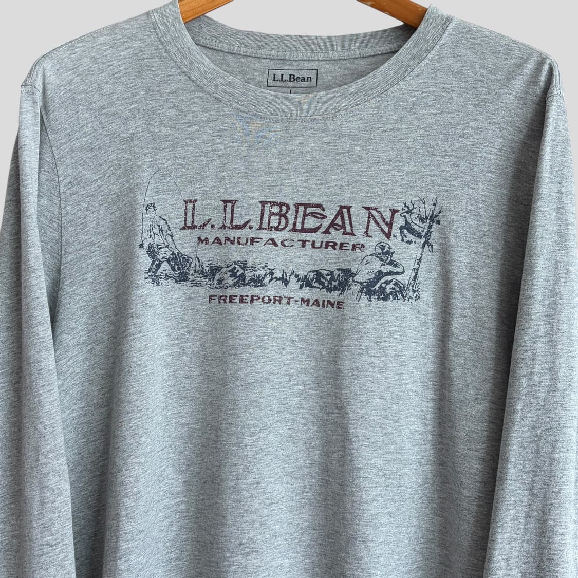 (L)L.L.bean 엘엘빈 긴팔티셔츠 상품이미지2