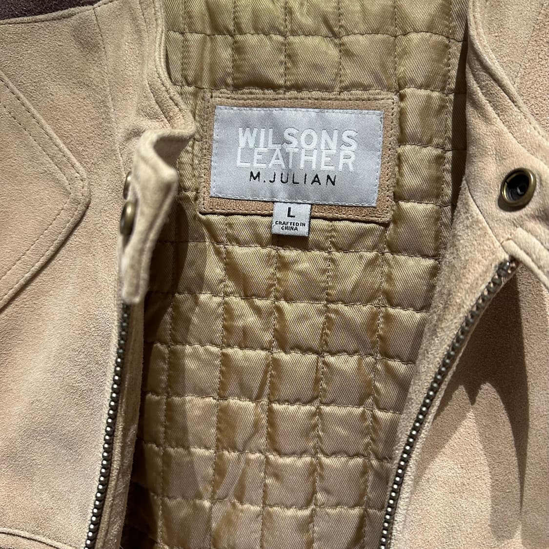 윌슨 레더 스웨이드 카페레이서 레더자켓 상품이미지7