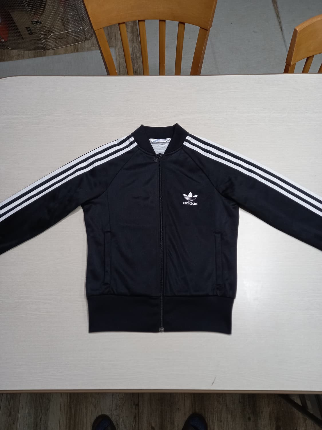 M90 adidas 여성용 스판 트레이닝상의 블랙 M-997 상품이미지1