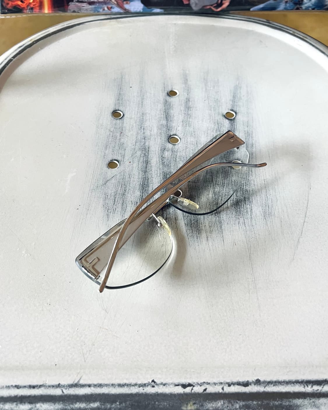 90-00s Old FENDI Rimless Sunglass 상품이미지10